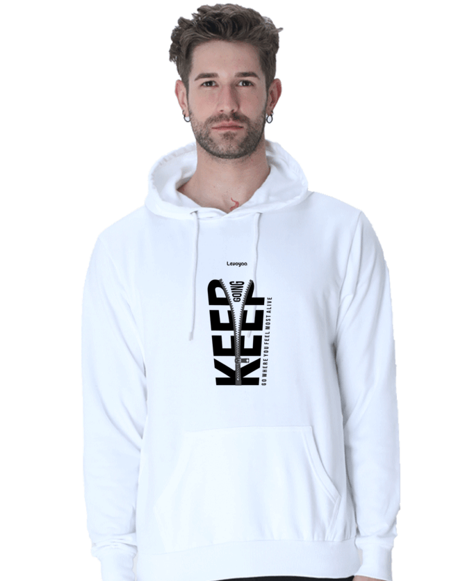 Levoyaa - KEEP GOING - Premium Hoodie