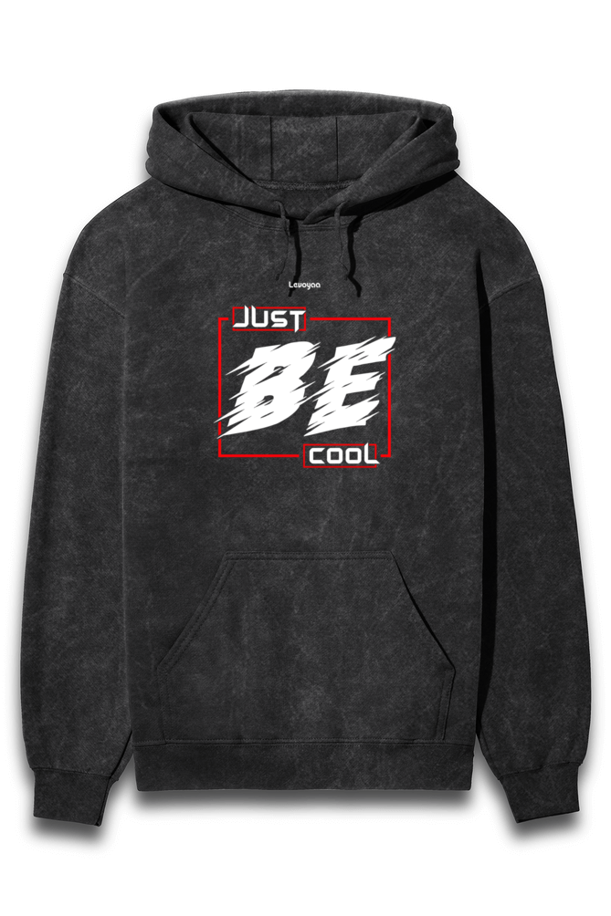Just Be Cool - Acid Wash Hoodie