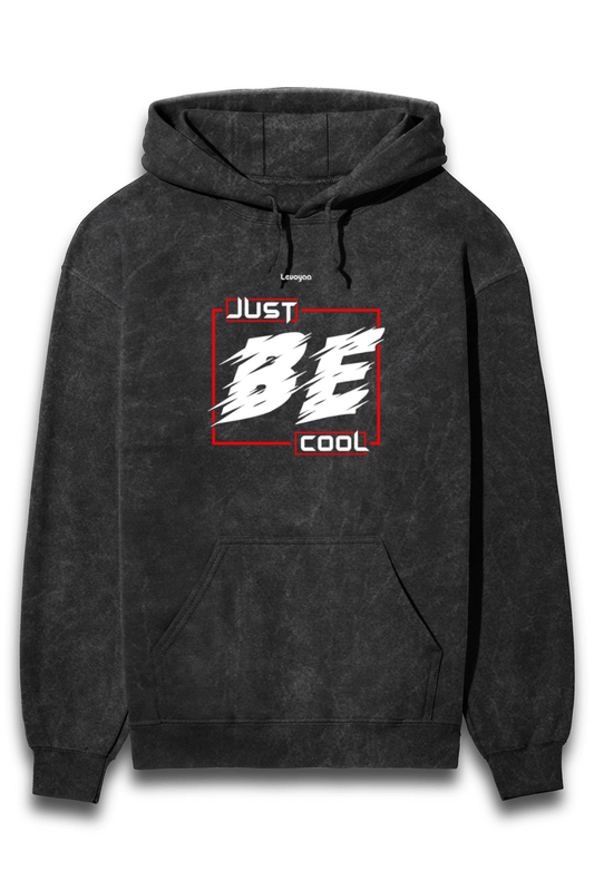 Just Be Cool - Acid Wash Hoodie