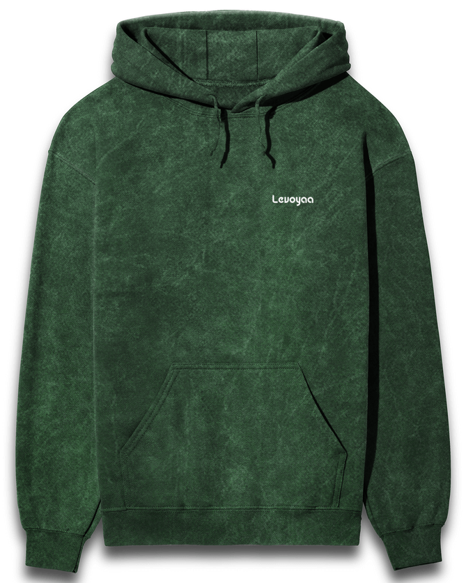 Levoyaa Premium Acid Wash Hoodie