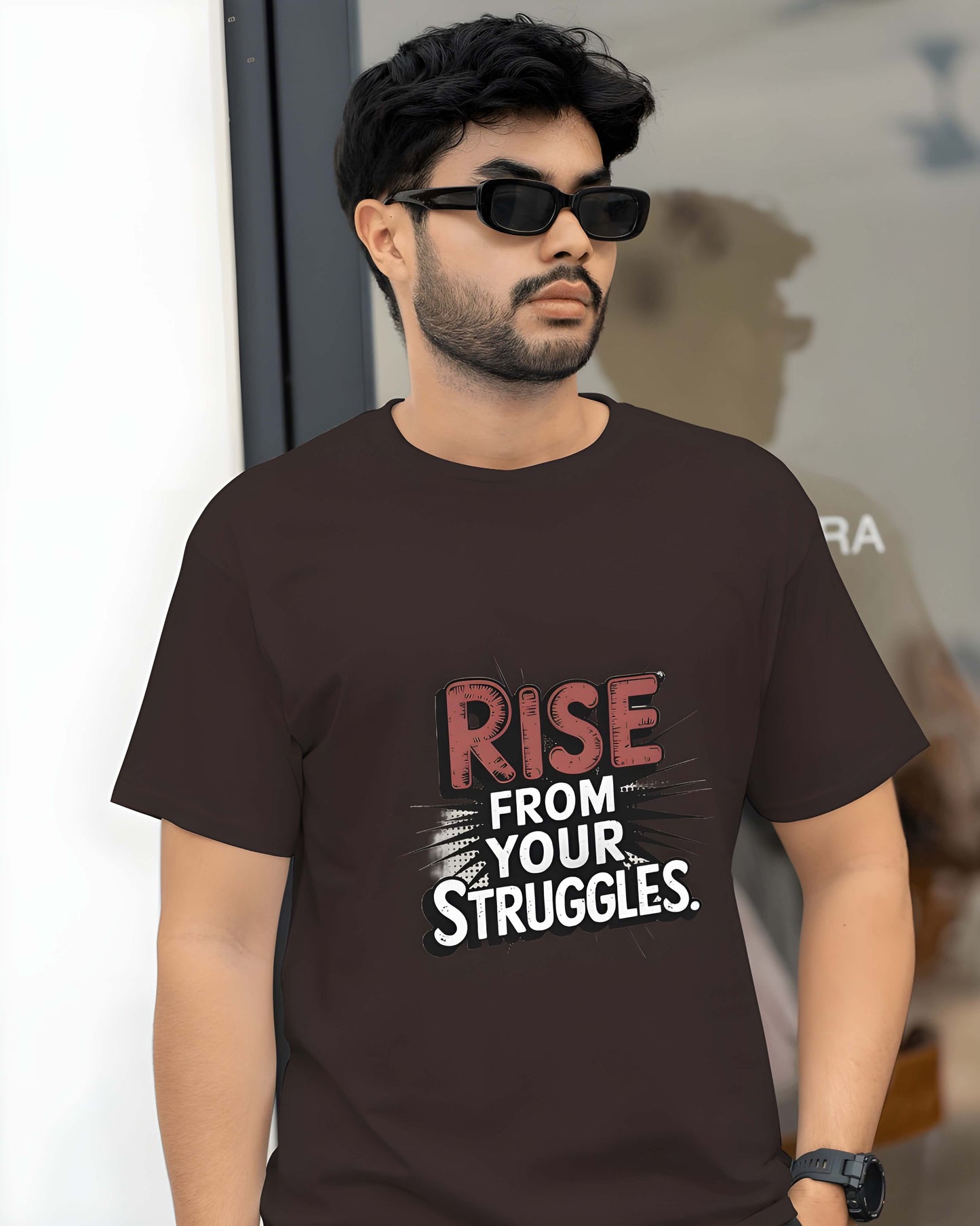 Rise From Your Struggles - Motivational T-Shirt
