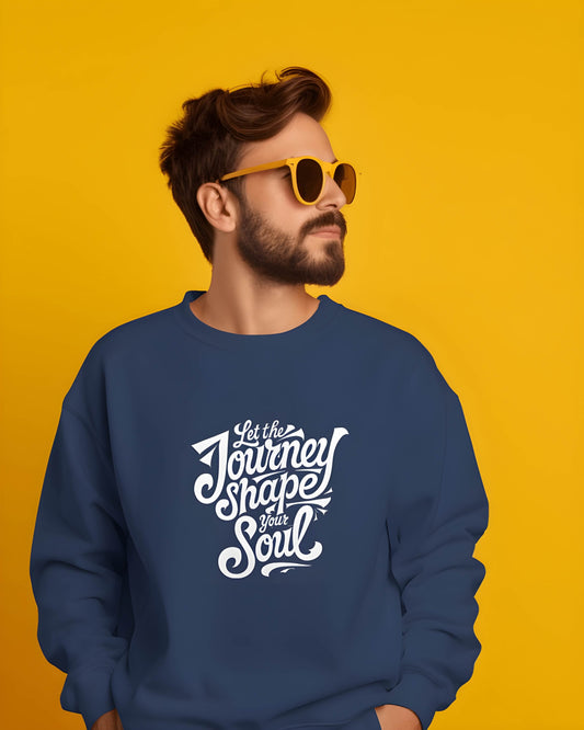 Let the Journey Shape Your Soul - Oversized Sweatshirt