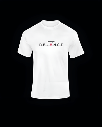 Levoyaa Unisex Balance Graphic T-Shirt