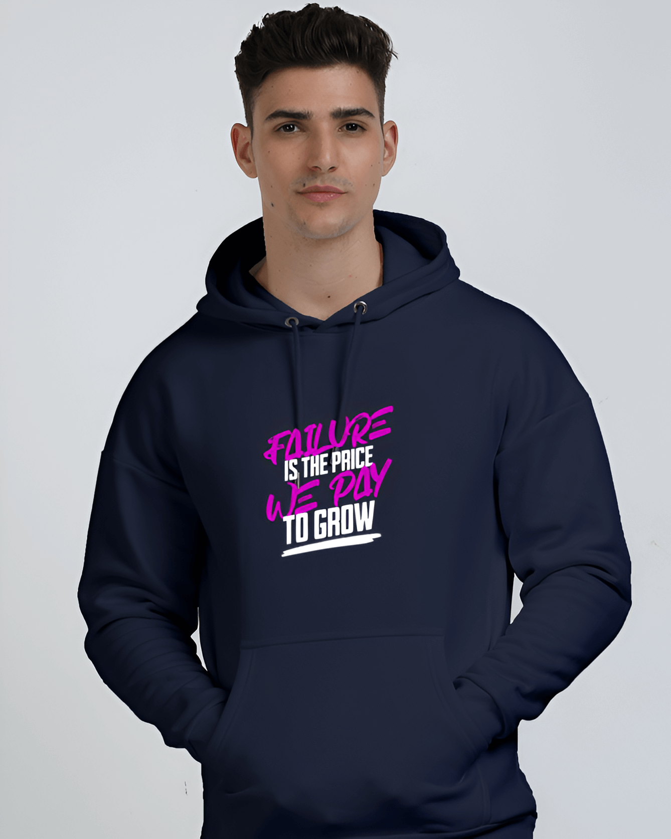 Levoyaa Failure Is the Price We Pay to Grow - Oversized Hoodie