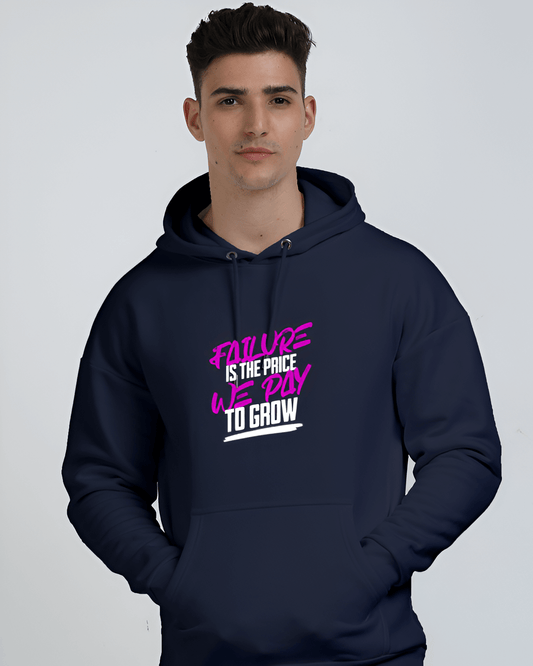 Levoyaa Failure Is the Price We Pay to Grow - Oversized Hoodie